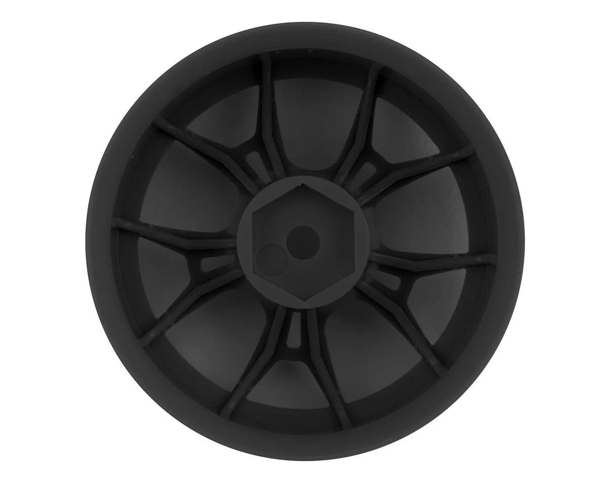 Topline FX Sport Multi-Spoke Drift Wheels (Black) (2) (8mm Offset) w/12mm Hex - TDW-088BK