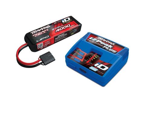 Traxxas EZ-Peak 3S Single "Completer Pack" Multi-Chemistry Battery Charger w/One Power Cell Battery 4000mAh - TRA2994