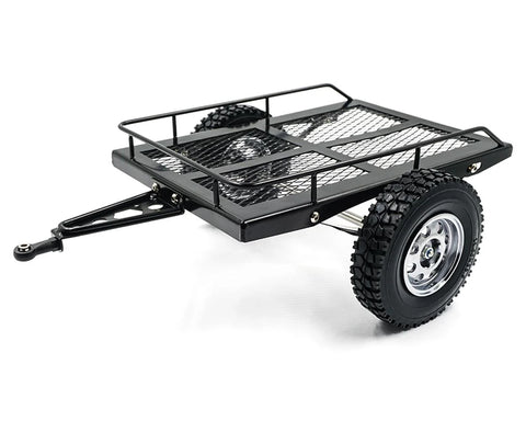 Yeah Racing 1/10 Heavy Duty Metal Hitch Mount Trailer (11.22 Inches) - YEA-YA-0640