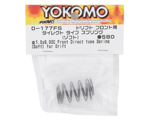 Yokomo YD-2 Front Direct Type RWD Drift Spring (Soft) - YOKD-177FSA