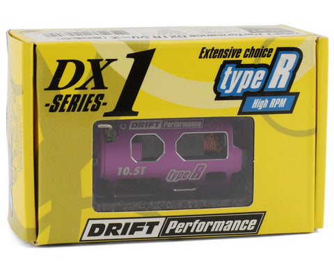 Yokomo Drift Performance DX1 "R" Brushless Motor (10.5T) (Purple) - YOKRPM-DX105RP