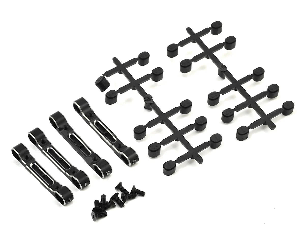 Yokomo Aluminum Adjustable Suspension Mount Set - YOKY2-301ACA